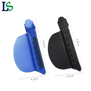 Pinces séparatrices de cheveux à bec de canard pour mèches, outil de coiffure professionnel pour extensions et coloration, avec logo personnalisable - Product Image 3