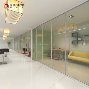 Pared Divisoria Acústica para Oficina, Sala Insonorizada, División de Espacios, Pared de Vidrio Transparente, Fabricante - Product Image 6
