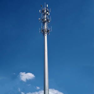 Maßgefertigter 30M 100FT Hochmast-Stahlmonopole Einzelrohr-Kommunikationsturm - Product Image 2