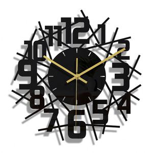 Acrylic Mirror Pendulum <b>Wall</b> <b>Clock</b> <b>Decorative</b> <b>Wall</b> <b>Clock</b> - Product Image 4