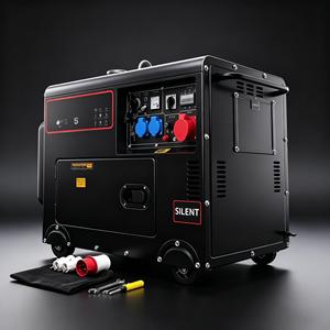 เครื่องกำเนิดไฟฟ้าดีเซลแบบเงียบ 3KW-20KW 110V 220V 380V เฟสเดียว/สามเฟส 50Hz/60Hz แบบพกพาสำหรับใช้ในบ้าน พร้อม ATS ทองแดงทั้งหมด - Product Image 1