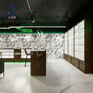 Exhibidor de Cigarrillos de Vidrio con Iluminación LED, Suministro de Fábrica, Ecológico, Resistente, Personalizable, para Tabaco, CBD, Tienda de Fumadores - Product Image 2