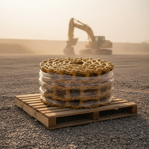 Cingoli in Acciaio di Alta Qualità per Escavatori, Gruppo Cingoli, Catena di Trasmissione per Escavatori EX400 EX300 EX200 <span class=keywords><strong>EX70</strong></span> EX60 EX55 Tutti i Modelli - Product Image 1