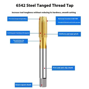 HSS Links gewinde bohrer Gerade Flöte Matrize für Edelstahl-Umkehr gewindes ch neiden Spiral flöte CNC-Maschinen gewindes ch neiden - Product Image 2