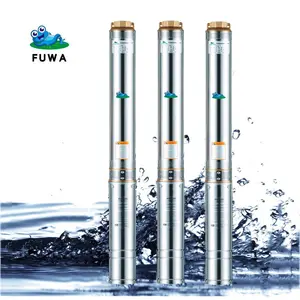 핫 세일 물 잠수정 펌프 가격 3 인치 1hp, 1.5hp, 2hp 단상 220v 스테인레스 스틸 시추공 워터 펌프