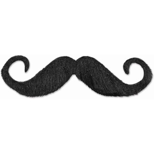 Festa di Halloween divertente auto-adesivo baffi uomo Costume COS & dramma prestazioni sopracciglia oggetti di scena abito in tessuto in confezione della borsa - Product Image 3