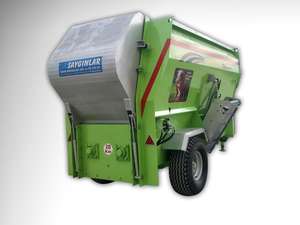 Livestock Feeding Equipment Horizontal Auger High Quality From Turkey 10m3 Feed Mixer - Product Image 4