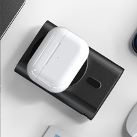 Support magnétique portable 2-en-1 avec mini batterie externe 5000 mAh et chargeur sans fil à charge rapide 18W Type-C, multi-usage pour l'extérieur
