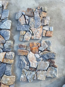 Pierre de culture naturelle en <span class=keywords><strong>ardoise</strong></span> du Hebei, <span class=keywords><strong>concassée</strong></span> et irrégulière, pour revêtement mural, cour, parc, <span class=keywords><strong>jardin</strong></span> - Product Image 4