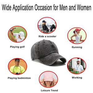 Gorra de Béisbol Clásica Unisex NPJY de Algodón, Gorra de Golf de Perfil Bajo, Ajustable, Curva, Sin Estructura, Diseño Liso, Gorras para Hombre - Product Image 6