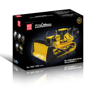 Mould <span class=keywords><strong>King</strong></span> 17049S PR766 Bulldozer Engineering Truck Building Blocks Toys Models Building Toys Build Blocks for Boys - Product Image 3