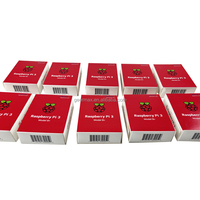 Ahududu Pi 3 Model B + toplu 3.35 "x 2.2" ( 85mm x 56mm ) SD depolama arayüzü RPI3-MODBP-BULK 1GB RAM USB 2.0g/ç 40