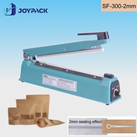 Scelleuse manuelle SF-300 300 mm (12 pouces) à faible MOQ, largeur de scellage 2 mm, coque en fer, pour l'emballage des graines de lotus
