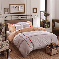 Tissu en coton imprimé, vente en gros, ensemble de draps, housse de couette, couverture