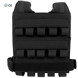 <span class=keywords><strong>Gilet</strong></span> <span class=keywords><strong>lesté</strong></span> personnalisé réglable Fitness Hyperwear Nylon poids <span class=keywords><strong>gilet</strong></span> de course pour la marche Gym Jogging boucle de poche - Product Image 1