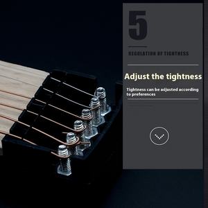 Outil portatif de pratique de conversion d'<span class=keywords><strong>accord</strong></span> de forme de main d'ABS d'entraîneur de guitare de poche pour l'exercice de doigt de guitare de basson - Product Image 5