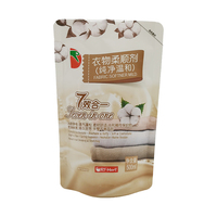 Détergent à lessive liquide debout personnalisé savon antiseptique pour le lavage des mains avec pochette de recharge sac en papier d'aluminium