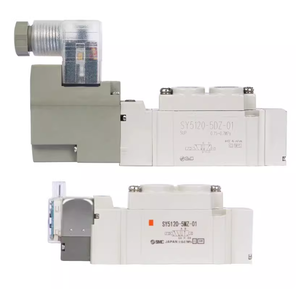 Original SMC VQZ215-5MO1 Pilot Solenoid 5/2 Way Single Solenoid Metal <b>Seal</b> Base Mount DC24V Pneumatic Control Component - Product Image 2