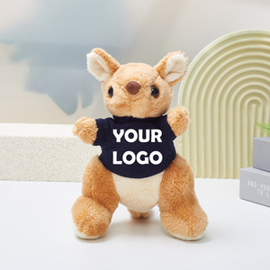 Bán buôn dễ thương Koala <span class=keywords><strong>Kangaroo</strong></span> Thú nhồi bông với T-Shirts biểu tượng tùy chỉnh PP bông điền căng thẳng cứu trợ đồ chơi sang trọng - Product Image 2
