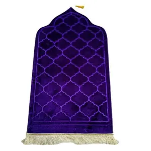 Tapis de prière ethnique couverture bouton culte couverture Hui tribu culte