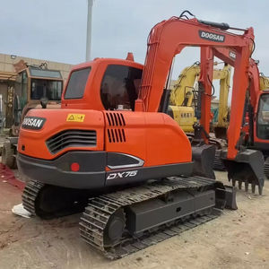 รถขุดไฮดรอลิก Doosan DX75-9C มือสองคุณภาพสูง รุ่นปี 2022 น้ำหนัก 7.5 ตัน เครื่องยนต์ Yanmar เกียร์บ็อกซ์ สภาพดีเยี่ยม - Product Image 1