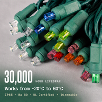 Pour les lumières de filet de Noël certifiées UL 5mm LED 4x6 FT éclairage décoratif intérieur IP65 étanche pour les décorations de festival de mariage