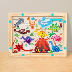 Jeu de jouets éducatifs en bois Montessori : labyrinthes 3 styles, animaux et transports, pour le développement cognitif des enfants de 2 à 4 ans – Le cadeau idéal - Product Image 2