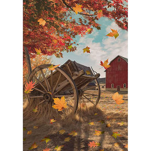 Banderas de lino para jardín, producto promocional, gran oferta, 30x45cm, decoración para exteriores, Bandera de jardín personalizada de Navidad - Product Image 2