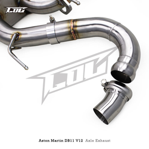 ท่อไอเสีย Boska Custom Straight Pipes สำหรับ Aston Martin DB11 V12 5.2L ปี <span class=keywords><strong>2016</strong></span>-2019 รถซูเปอร์สปอร์ต ระบบเก็บเสียง ทำจากสแตนเลส - Product Image 6