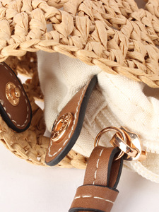 กระเป๋าถือสานมือขนาดใหญ่รุ่นใหม่ ซิปคู่ สำหรับใช้ในชีวิตประจำวัน พักผ่อน เดินทางไปทะเล วันหยุด ดีไซน์เรียบง่าย ทรงสี่เหลี่ยม คุณภาพสูง สำหรับผู้หญิง แบรนด์ Tanjing - Product Image 2