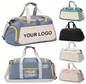 Sac de sport personnalisé pour femme et homme, sac de voyage, sac de sport personnalisé avec votre logo - Product Image 1