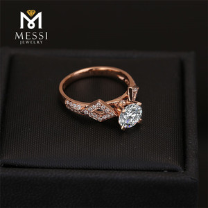 <span class=keywords><strong>Bague</strong></span> de fiançailles et de mariage en or blanc 14k 18k <span class=keywords><strong>avec</strong></span> <span class=keywords><strong>diamant</strong></span> VVS DEF <span class=keywords><strong>1</strong></span> <span class=keywords><strong>carat</strong></span>, <span class=keywords><strong>bague</strong></span> en moissanite synthétique CVD pour femmes, bijoux Messi - Product Image 4