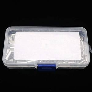 Conectores de Empalme Sin Aislamiento 22-18 16-14 12-10 AWG, Kit de Terminales de Cobre Puro para Crimpado, 260 Piezas en Caja - Product Image 2