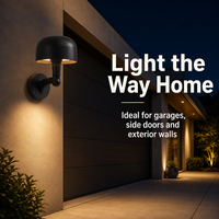 Lampe LED en forme de champignon pour pelouse, éclairage extérieur décoratif et pratique, résistant aux intempéries, pour porche, terrasse, garage, applique murale