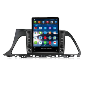 Tesla Android 10 4 + 64GB IPS 2.5D schermo lettore stereo per auto per Hyundai Sonata9 2015-2018 GPS BT lettore dvd con schermo diviso - Product Image 2