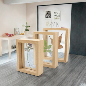Nhà máy hoa khô lá mẫu khung sáng tạo hai mặt kính bóng hộp khung ảnh UV in ấn cho tự làm hình ảnh hiển thị - Product Image 6