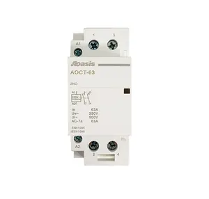 Cheap price AC modular contactor AOCT-63 2NO household ac modular contactor