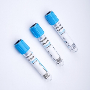 หลอดเก็บเลือดสุญญากาศแบบ Blue Top (โซเดียมซิเตรต) 1:9 ขนาด 13x75 มม. ปริมาตร 1-10 มล. ราคาขายส่ง - Product Image 2