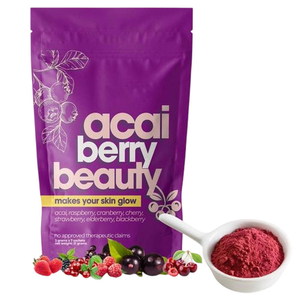 Bronfabriek Hete Aanbieding Vitamine-Rijke <span class=keywords><strong>Acai</strong></span>-bessen Beauty Fruit Extract Poeder Voedingskwaliteit voor Drank & Beverage Verpakt in Zak - Product Image 1