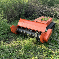 Débroussailleuse électrique pure télécommandée RTDF-1000ME, robuste, à batterie, pour travaux intensifs