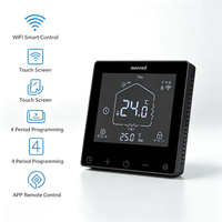Thermostat numérique programmable WiFi à écran tactile LCD pour chauffage au sol par eau, contrôleur de chauffage au sol pour la maison
