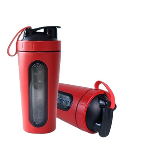 Flacone Shaker per proteine Tumbler, miscelazione a forma di capsula da 24 once facile da pulire senza palline di miscelazione o frusta necessaria BPA Free <span class=keywords><strong>Tum</strong></span> - Product Image 1