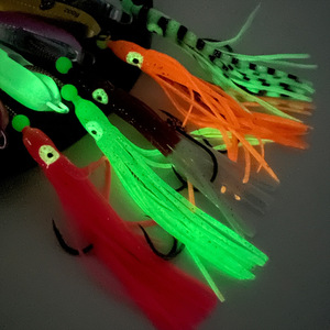 Fiscan Pesca <span class=keywords><strong>Inchiku</strong></span> 40g-200g métal tête de gabarit Leurre poulpe jupe japon Kingfish vivaneau mérou appât lent leurre de pêche - Product Image 6