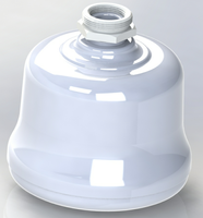 Filtre bactérien pour endoscopie / hôpital / laboratoire, filtre à eau stérile 0,2 μm, filtre de rinçage pour endoscope