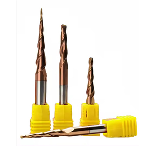SRM Tapper Ball Nose Bit Carbure Ballnose 6mm Mèches de travail du bois Tapered CNC Bits pour la sculpture sur bois Ball Nose 6mm - Product Image 5
