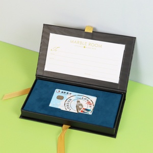 Crown Win Gift Vip Card Envelope Wholesale Sports Cards Storage Boxes Gift Sets with Ribbon Magnetic Credit Card Paper Box - Product Image 6