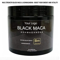 Maca Premium : 60 Capsules Végétaliennes à Faible Teneur en Sucre pour Adultes – Soulagement du Stress, Amélioration de l'Énergie, Soutien de l'Humeur et de l'Immunité – Naturel et Halal