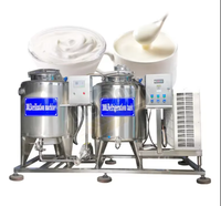 100l 150l 200l 300l 500l, réservoir de pasteurisation du lait en acier inoxydable, Machine de pasteurisation du lait et du yaourt