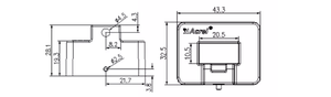 Acrel ADW350 Din Rail 50Hz Medidor de energía inalámbrico MOTT de fábrica RS485 Certificado CE IEC - Product Image 5