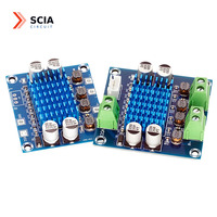 Module amplificateur audio haute définition classe D, alimentation 12-24V, sortie 30W * 2, carte amplificateur audio numérique XH-A232
